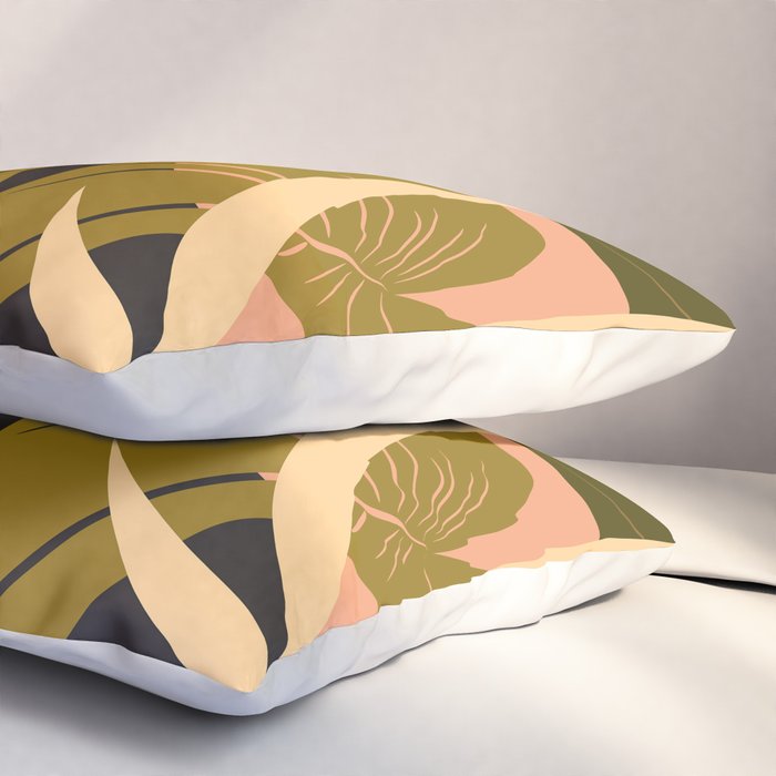 Jungle Abstract 23 Pillow Sham Gallery Image 3