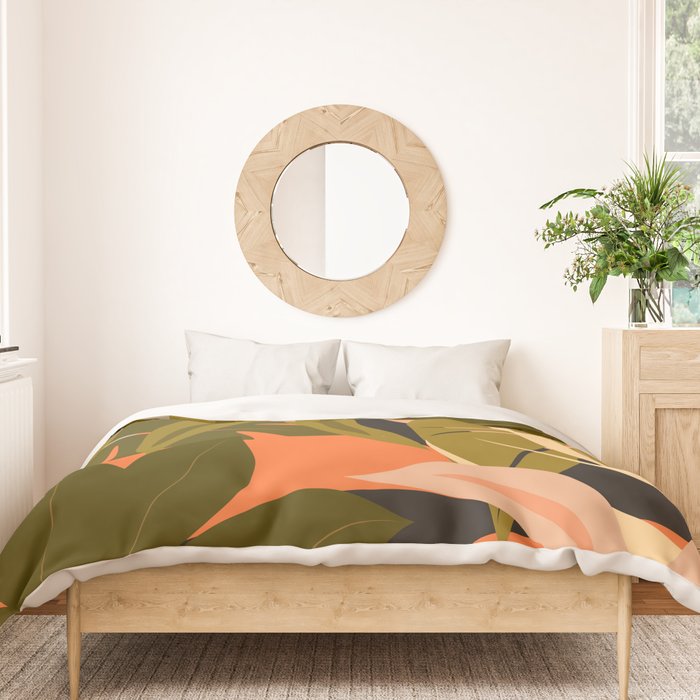 Jungle Abstract 23 Duvet Cover Gallery Image 3