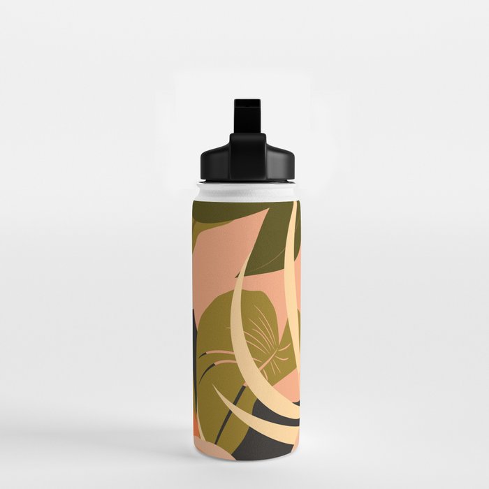 Jungle Abstract 23 Water Bottle Gallery Image 2