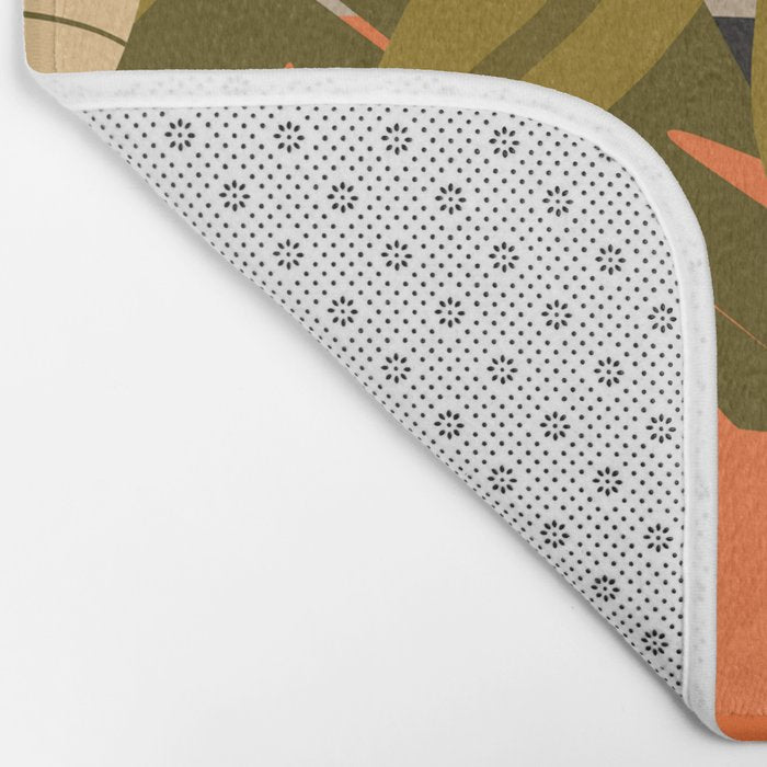Jungle Abstract 23 Bath Mat Gallery Image 2
