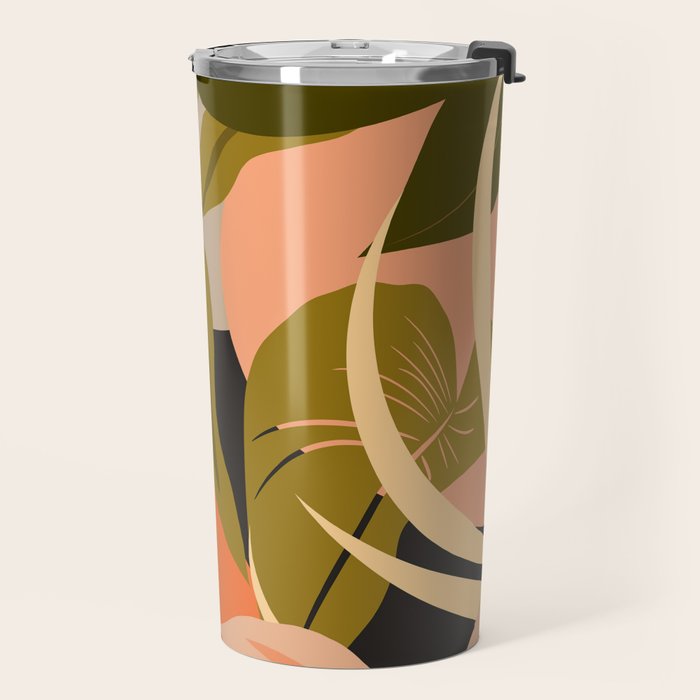 Jungle Abstract 23 Travel Mug Gallery Image 2