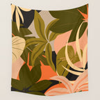 Jungle Abstract 23 Wall Tapestry Gallery Image 4