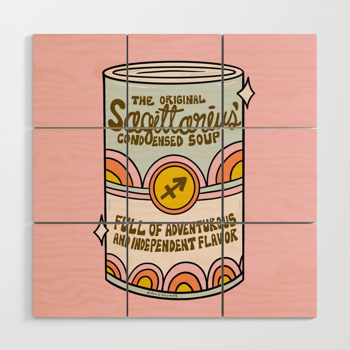 Sagittarius Soup Wood Wall Art Gallery Image 1