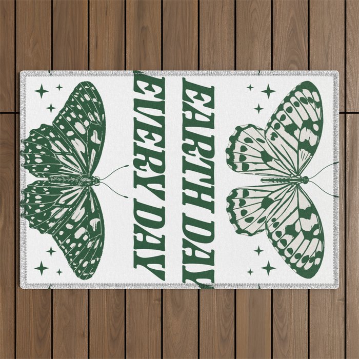 Earth Day Every Day Outdoor Rug Gallery Image 1