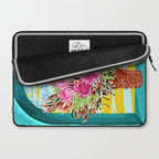 The Good Vibes Flower Pot Laptop Sleeve Gallery Image 2