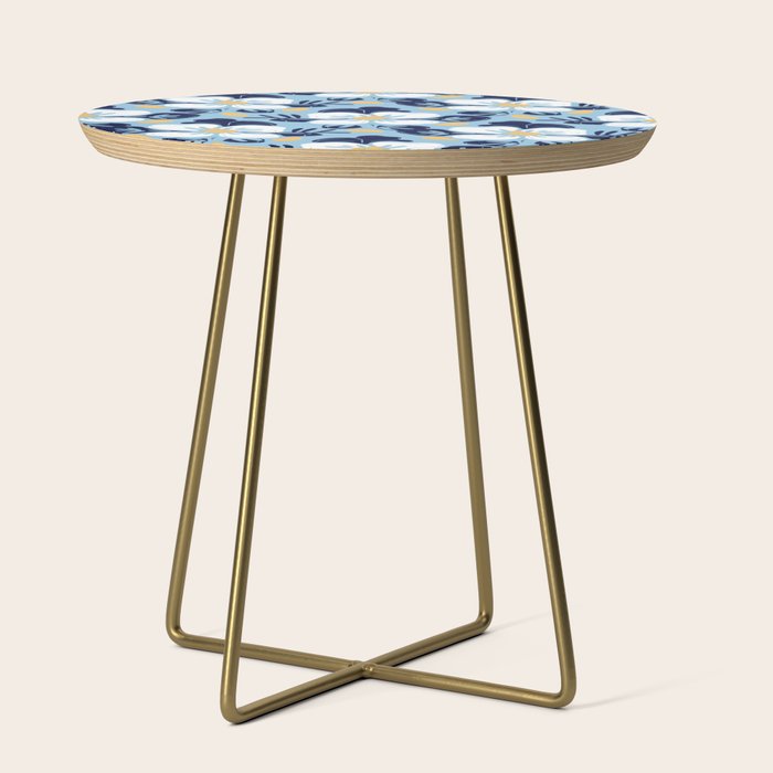 Vintage flower nature art pattern Side Table Gallery Image 1