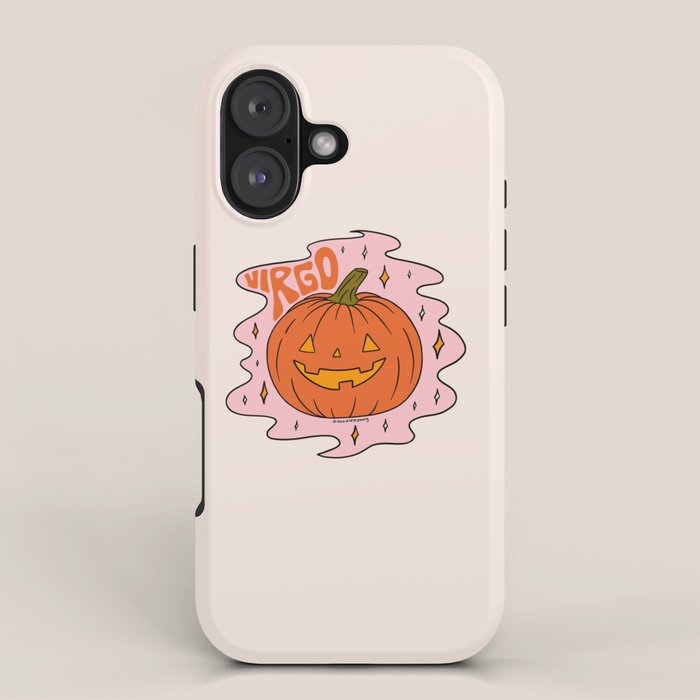 Virgo Jack O Lantern iPhone Case Gallery Image 1