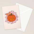 Virgo Jack O Lantern Stationery Card Gallery Image 2