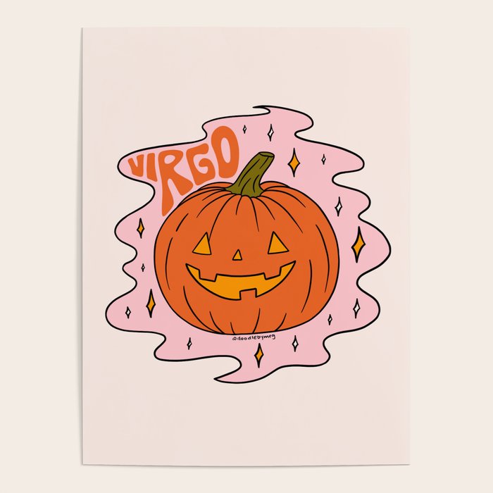 Virgo Jack O Lantern Poster Gallery Image 1