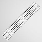 Star Pattern Black On White Table Runner Gallery Image 3