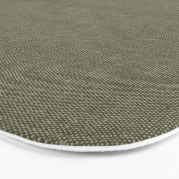 solid woven - dark sage Bath Mat Gallery Image 3