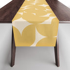 Contemporary Geometric Shapes - Orange Table Runner Gallery Image 1