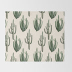 Cactus Throw Blanket Gallery Image 2