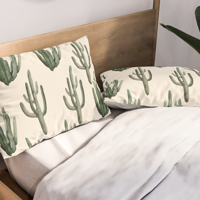 Cactus Pillow Sham Gallery Image 2