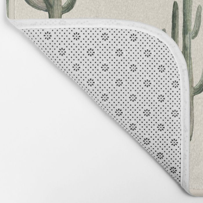Cactus Bath Mat Gallery Image 2