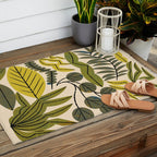 Leaf Collection No. 2 Outdoor Rug Gallery Image 2