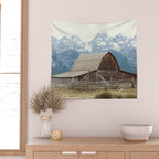 A Rocky Mountain Adventure - The Grand Tetons Wall Tapestry Gallery Image 2
