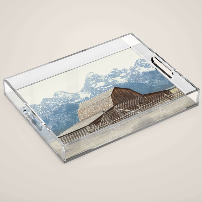 A Rocky Mountain Adventure - The Grand Tetons Acrylic Tray Gallery Image 1