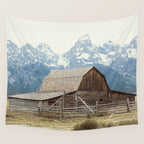 A Rocky Mountain Adventure - The Grand Tetons Wall Tapestry Gallery Image 4