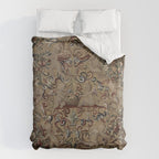 Antique 17th Century Drayton House English Tapestry Duvet Cover Gallery Image 6