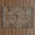 Antique 17th Century Drayton House English Tapestry Outdoor Rug Gallery Image 1