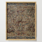 Antique 17th Century Drayton House English Tapestry Serving Tray Gallery Image 1