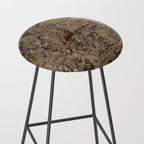 Antique 17th Century Drayton House English Tapestry Stool Gallery Image 2