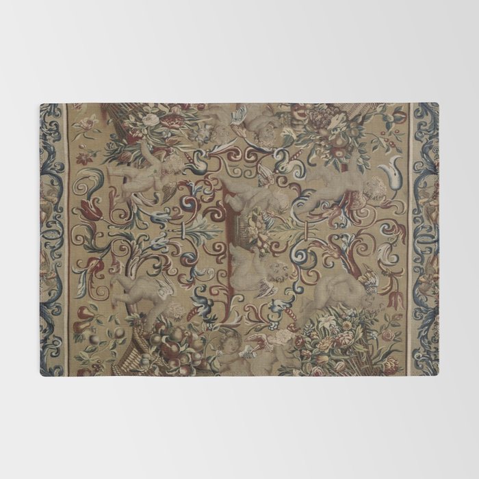 Antique 17th Century Drayton House English Tapestry Rug Gallery Image 2