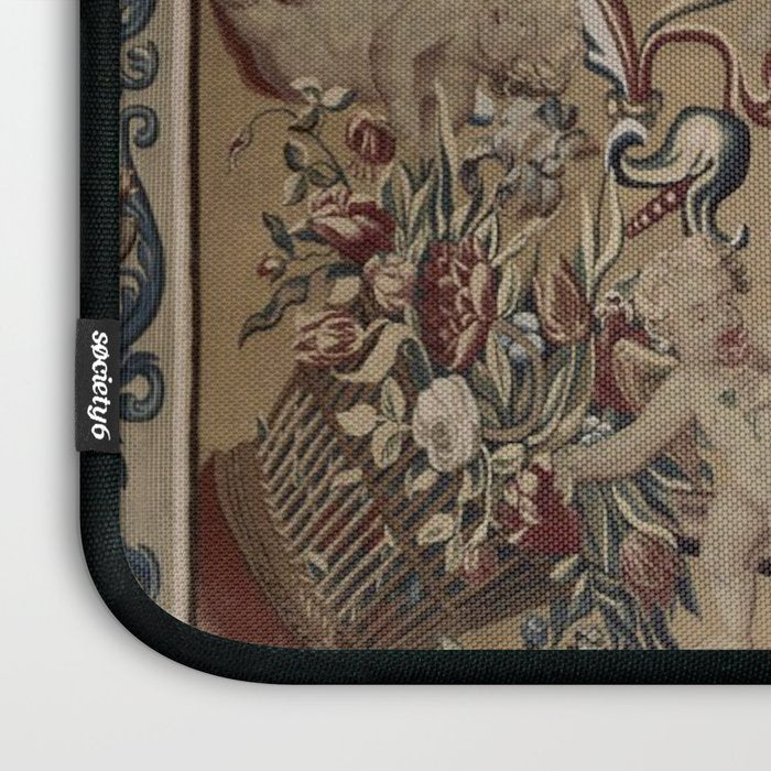 Antique 17th Century Drayton House English Tapestry Laptop Sleeve Gallery Image 3