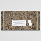 Antique 17th Century Drayton House English Tapestry Desk Mat Gallery Image 1