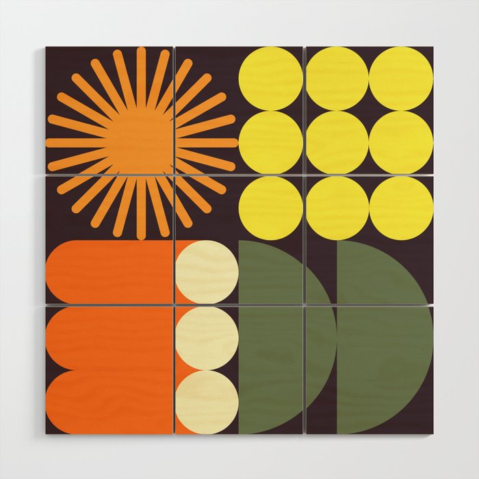 Retro 18B Wood Wall Art Gallery Image 1