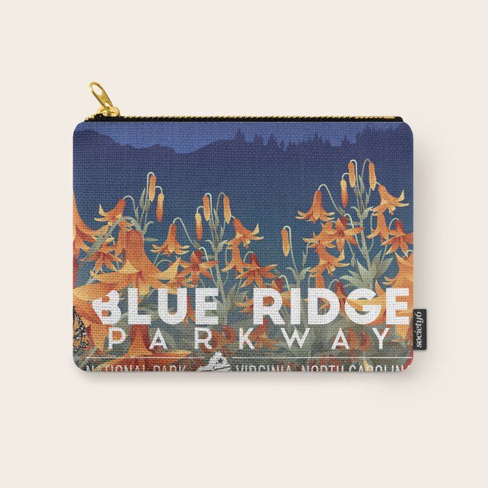 Blue Ridge Mountains Carry All Pouch Gallery Image 1