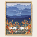 Blue Ridge Mountains Serving Tray Gallery Image 1