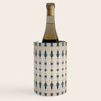 Indigo and Cream Shibori Wine Chiller Gallery Image 3