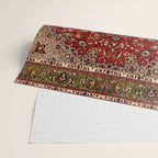 Antique Persian Vintage Rug Pattern Digital Art Wrapping Paper Gallery Image 2