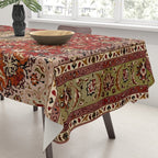 Antique Persian Vintage Rug Pattern Digital Art Tablecloth Gallery Image 3
