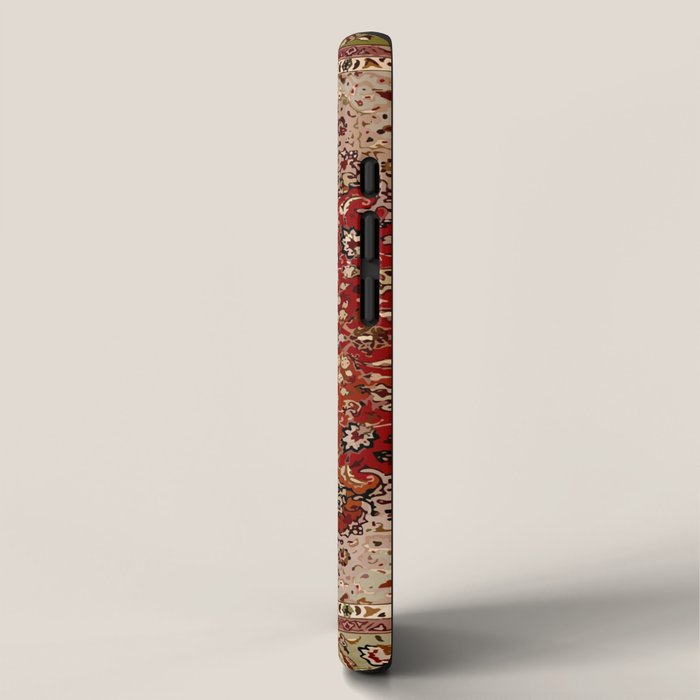 Antique Persian Vintage Rug Pattern Digital Art iPhone Case Gallery Image 2