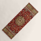 Antique Persian Vintage Rug Pattern Digital Art Yoga Mat Gallery Image 1