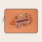 Scorpio Crayon Laptop Sleeve Gallery Image 1