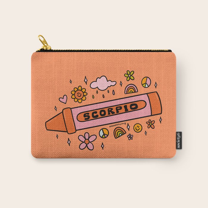 Scorpio Crayon Carry All Pouch Gallery Image 1