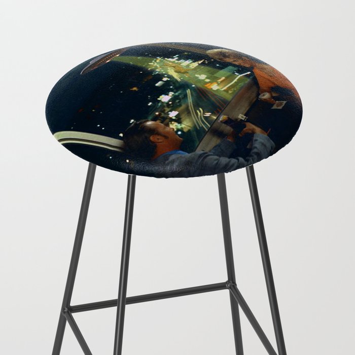 Meow! Cat abduction Stool Gallery Image 2