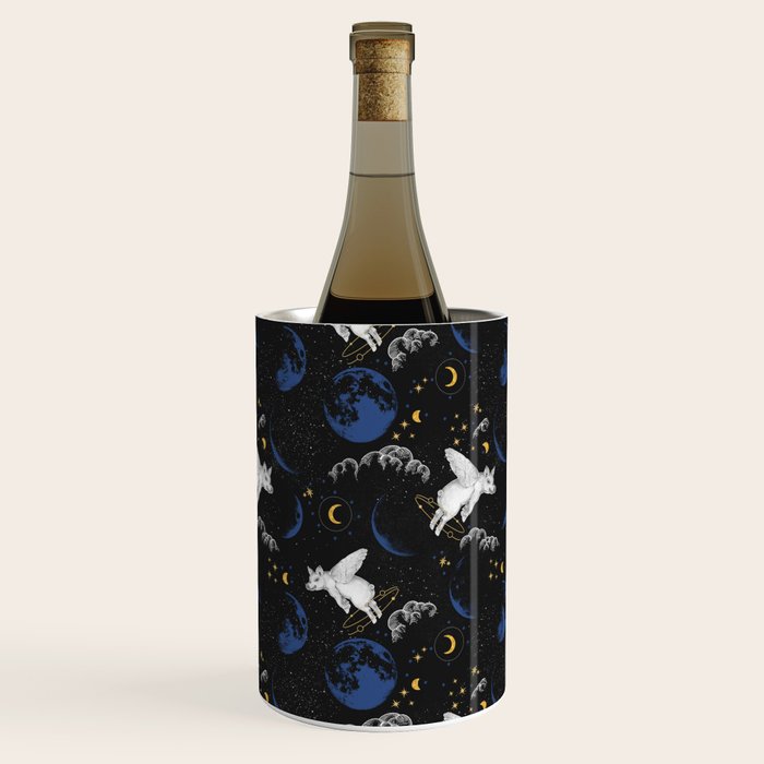 Celestial Pigs of the Night Sky A Wine Chiller Gallery Image 2