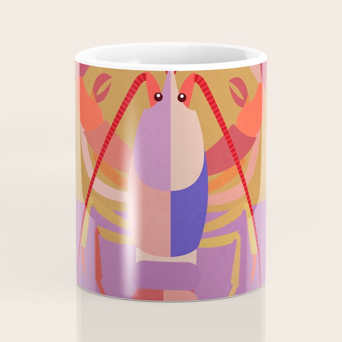 Abstract Lobster 2 Coffee Mug Gallery Image 4