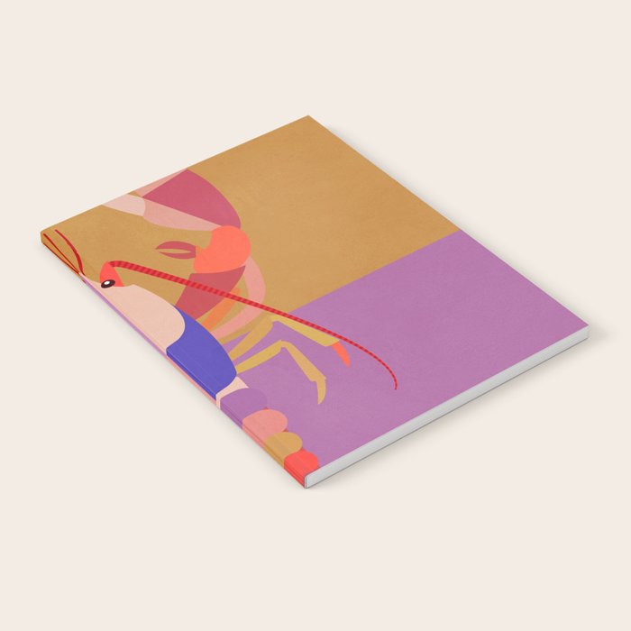 Abstract Lobster 2 Notebook Gallery Image 1