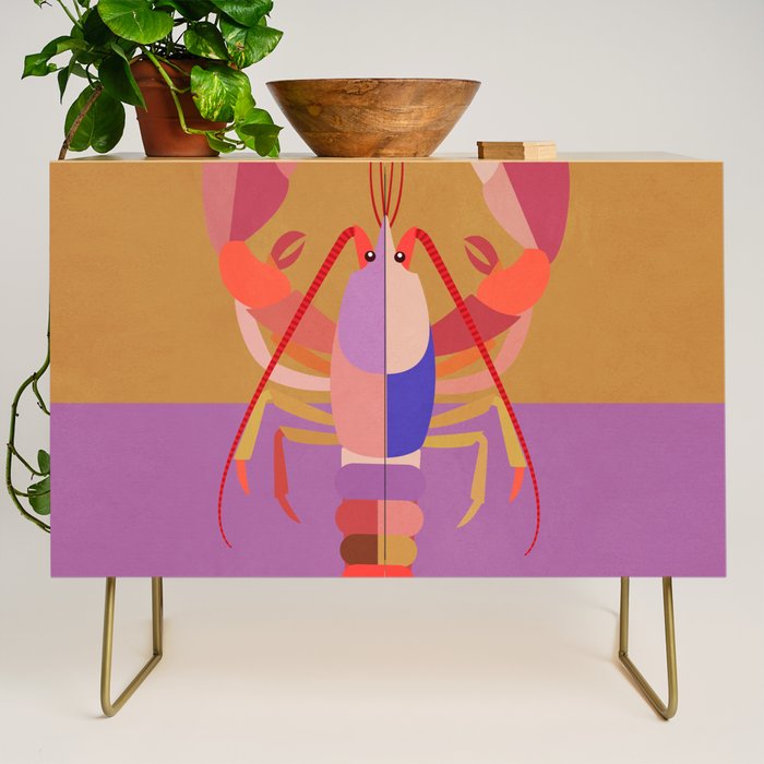 Abstract Lobster 2 Credenza Gallery Image 1