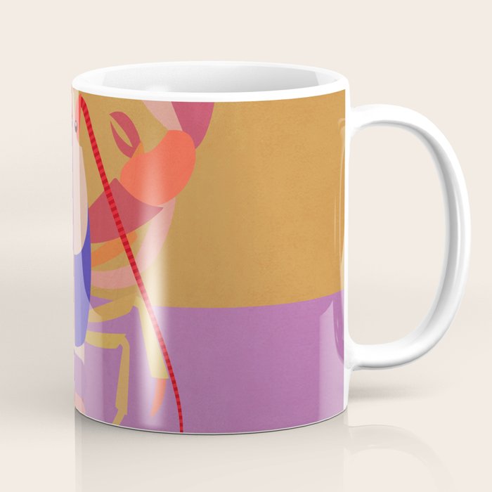 Abstract Lobster 2 Coffee Mug Gallery Image 1