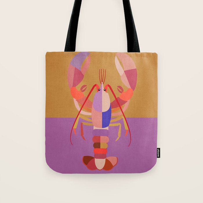 Abstract Lobster 2 Tote Bag Gallery Image 1