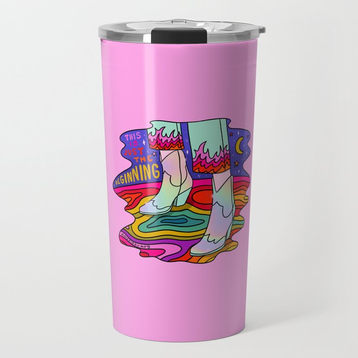 Just the Beginning Travel Mug Gallery Image 1
