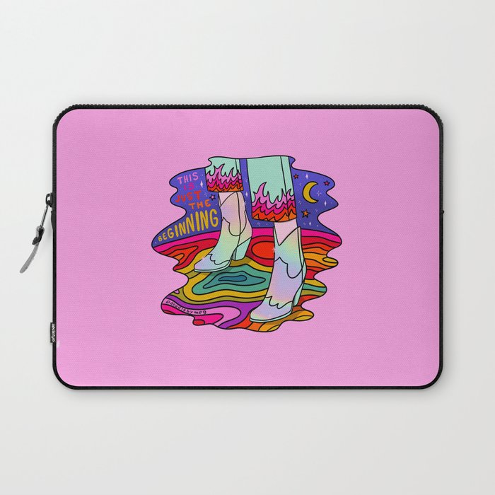 Just the Beginning Laptop Sleeve Gallery Image 1