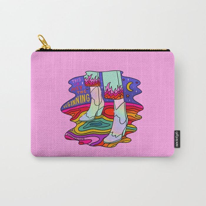 Just the Beginning Carry All Pouch Gallery Image 1